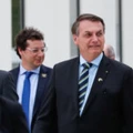 Fábio Wajngarten, segundo à esquerda, acompanhou Bolsonaro na viagem aos EUA. Ambos encontraram Trump. O secretário teve doença do coronavírus confirmada. Foto: Alan Santos/PR