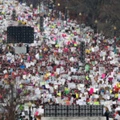 A crowd fills Independence Avenue during the Women's March on Washington, Saturday, Jan. 21, 2017 in Washington. (AP Photo/Alex Brandon)