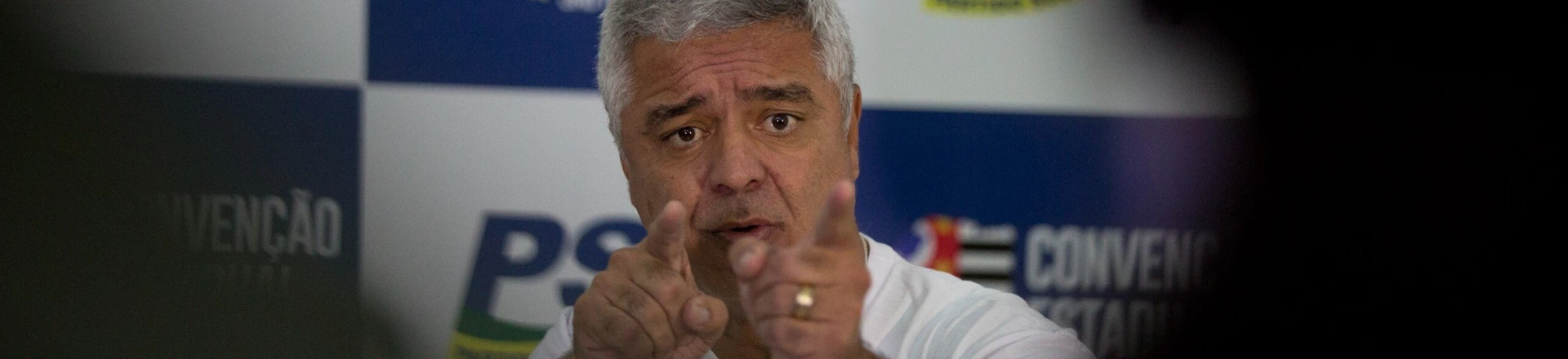 SÃO PAULO,SP,05.08.2018:CONVENÇÃO-ESTADUAL-PSL - Major Olímpio durante a convenção estadual do PSL - Partido Social Liberal, em São Paulo (SP), neste domingo (5). (Foto: Paulo Lopes/Futura Press/Folhapress) SÃO PAULO,SP,05.08.2018:CONVENÇÃO-ESTADUAL-PSL - Major Olímpio durante a convenção estadual do PSL - Partido Social Liberal, em São Paulo (SP), neste domingo (5). (Foto: Paulo Lopes/Futura Press/Folhapress)