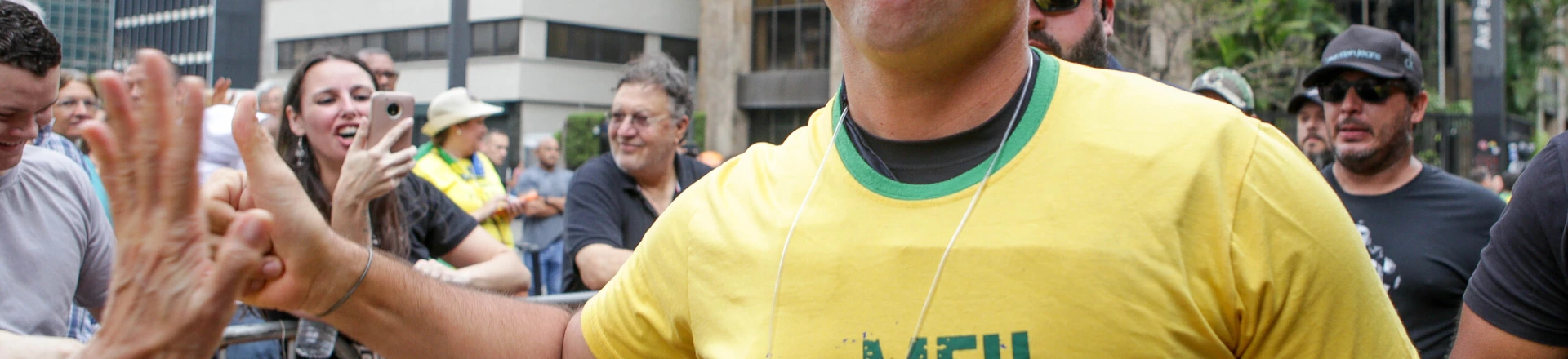 Eduardo Bolsonaro, filho do presidenciável Jair Bolsonaro.