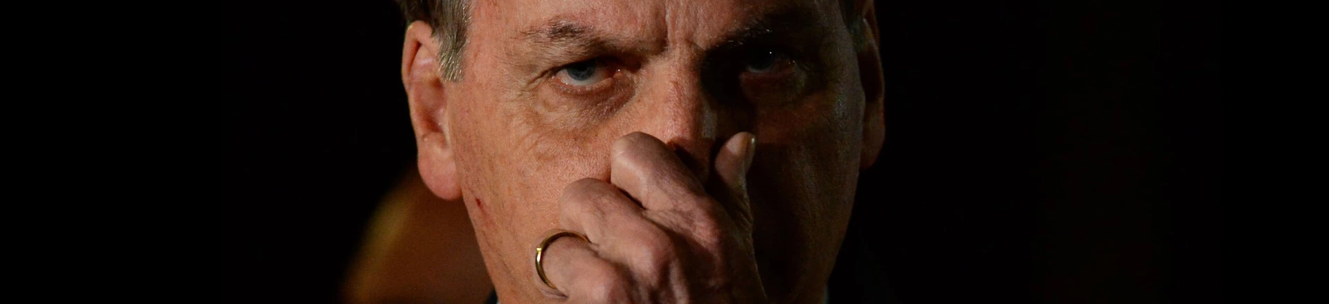 BRASILIA, BRAZIL - JUNE 05: President of Brazil Jair Bolsonaro reacts during a conference with the press and supporters at Alvorada Palace on June 05, 2020 in Brasilia, Brazil. Brazil has over 614,000 confirmed positive cases of Coronavirus and OVER 34,000 deaths. (Photo by Andressa Anholete/Getty Images) BRASILIA, BRAZIL - JUNE 05: President of Brazil Jair Bolsonaro reacts during a conference with the press and supporters at Alvorada Palace on June 05, 2020 in Brasilia, Brazil. Brazil has over 614,000 confirmed positive cases of Coronavirus and OVER 34,000 deaths. (Photo by Andressa Anholete/Getty Images)