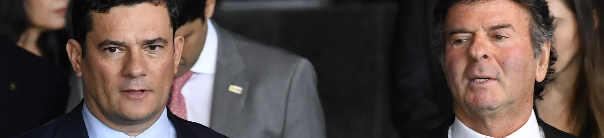 O ministro da Justiça, Sergio Moro, durante seminário do Dia Internacional Contra Corrupção, realizado no Ministério da Justiça, em Brasília. O ministro da Justiça, Sergio Moro, durante seminário do Dia Internacional Contra Corrupção, realizado no Ministério da Justiça, em Brasília.