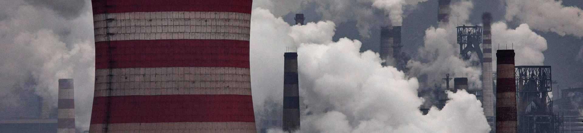 HEBEI, CHINA - NOVEMBER 19:  Smoke billows from smokestacks and a coal fired generator at a steel factory on November 19, 2015 in the industrial province of Hebei, China. China's government has set 2030 as a deadline for the country to reach its peak for emissions of carbon dioxide, what scientists and environmentalists cite as the primary cause of climate change. At an upcoming conference in Paris, the governments of 196 countries will meet to set targets on reducing carbon emissions in an attempt to forge a new global agreement on climate change.  (Photo by Kevin Frayer/Getty Images) HEBEI, CHINA - NOVEMBER 19:  Smoke billows from smokestacks and a coal fired generator at a steel factory on November 19, 2015 in the industrial province of Hebei, China. China's government has set 2030 as a deadline for the country to reach its peak for emissions of carbon dioxide, what scientists and environmentalists cite as the primary cause of climate change. At an upcoming conference in Paris, the governments of 196 countries will meet to set targets on reducing carbon emissions in an attempt to forge a new global agreement on climate change.  (Photo by Kevin Frayer/Getty Images)