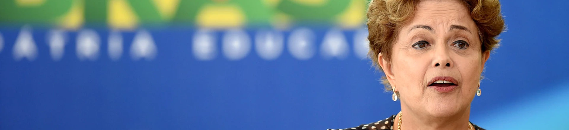 Brazilian President Dilma Rousseff speaks during inauguration ceremony of new Minister of Social Communication Edinho Silva at the Planalto Palace in Brasilia, Brazil, on 31 March 2015. AFP PHOTO/EVARISTO SA (Photo credit should read EVARISTO SA/AFP/Getty Images) Brazilian President Dilma Rousseff speaks during inauguration ceremony of new Minister of Social Communication Edinho Silva at the Planalto Palace in Brasilia, Brazil, on 31 March 2015. AFP PHOTO/EVARISTO SA (Photo credit should read EVARISTO SA/AFP/Getty Images)
