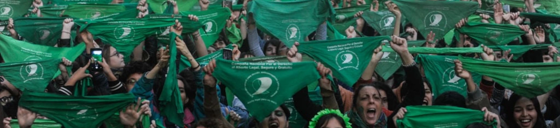 Manifestação pela legalização do aborto na Argentina. Manifestação pela legalização do aborto na Argentina.
