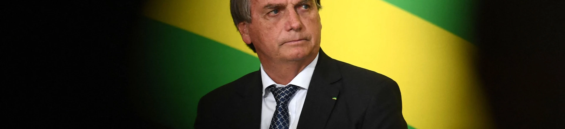 Brazilian President Jair Bolsonaro attends a ceremony for the signing of the consolidation of the new labor regulatory framework at the Planalto Palace in Brasilia, on November 10, 2021. (Photo by EVARISTO SA / AFP) (Photo by EVARISTO SA/AFP via Getty Images) Brazilian President Jair Bolsonaro attends a ceremony for the signing of the consolidation of the new labor regulatory framework at the Planalto Palace in Brasilia, on November 10, 2021. (Photo by EVARISTO SA / AFP) (Photo by EVARISTO SA/AFP via Getty Images)