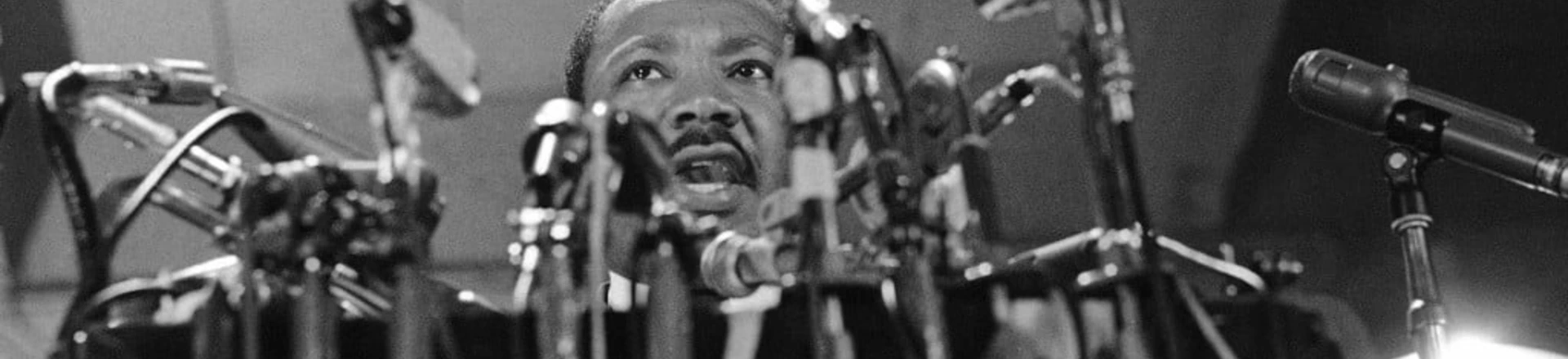 Dr. Martin Luther King, head of the Southern Christian Leadership Conference, delivers his speech that opened The National Conference for New Politico Convention in Chicago, Sept. 1, 1967. King, facing a battery of microphones, called for an end of the Vietnam fighting. (AP Photo/Charles Harrity) Dr. Martin Luther King, head of the Southern Christian Leadership Conference, delivers his speech that opened The National Conference for New Politico Convention in Chicago, Sept. 1, 1967. King, facing a battery of microphones, called for an end of the Vietnam fighting. (AP Photo/Charles Harrity)