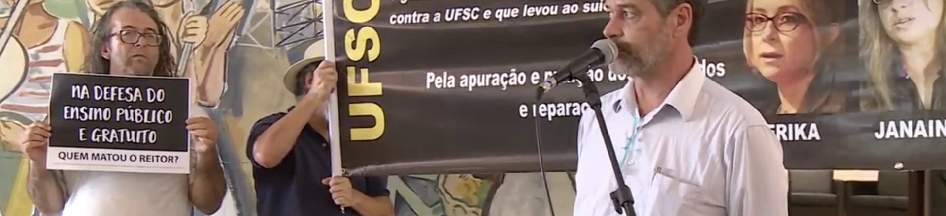 Policiais tentaram arrancar de professor nomes de manifestantes pró-reitor que se matou depois de operação da PF Policiais tentaram arrancar de professor nomes de manifestantes pró-reitor que se matou depois de operação da PF