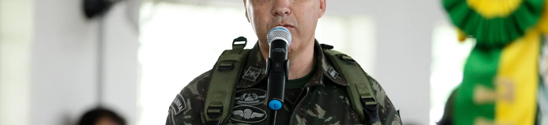O Coronel Fernando Fantazzini, mais alto representante da Funai presente no encontro em que foram feitas as gravações. O Coronel Fernando Fantazzini, mais alto representante da Funai presente no encontro em que foram feitas as gravações.