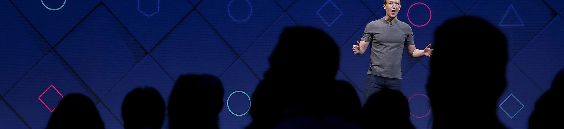 SAN JOSE, CA - APRIL 18:  Facebook CEO Mark Zuckerberg delivers the keynote address at Facebook's F8 Developer Conference on April 18, 2017 at McEnery Convention Center in San Jose, California. The conference will explore Facebook's new technology initiatives and products. (Photo by Justin Sullivan/Getty Images) SAN JOSE, CA - APRIL 18:  Facebook CEO Mark Zuckerberg delivers the keynote address at Facebook's F8 Developer Conference on April 18, 2017 at McEnery Convention Center in San Jose, California. The conference will explore Facebook's new technology initiatives and products. (Photo by Justin Sullivan/Getty Images)