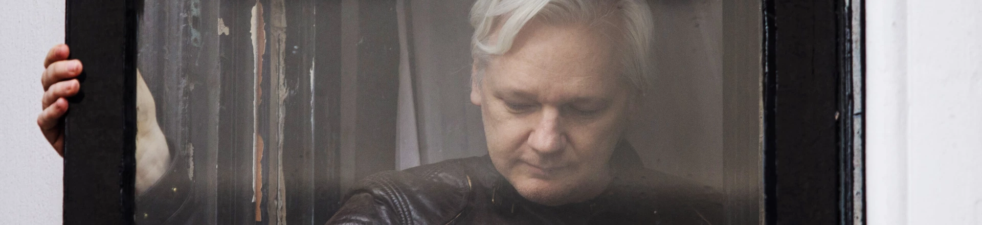 LONDON, ENGLAND - MAY 19: Julian Assange leaves after speaking to the media from the balcony of the Embassy Of Ecuador on May 19, 2017 in London, England.  Julian Assange, founder of the Wikileaks website that published US Government secrets, has been wanted in Sweden on charges of rape since 2012.  He sought asylum in the Ecuadorian Embassy in London and today police have said he will still face arrest if he leaves. (Photo by Jack Taylor/Getty Images) LONDON, ENGLAND - MAY 19: Julian Assange leaves after speaking to the media from the balcony of the Embassy Of Ecuador on May 19, 2017 in London, England.  Julian Assange, founder of the Wikileaks website that published US Government secrets, has been wanted in Sweden on charges of rape since 2012.  He sought asylum in the Ecuadorian Embassy in London and today police have said he will still face arrest if he leaves. (Photo by Jack Taylor/Getty Images)