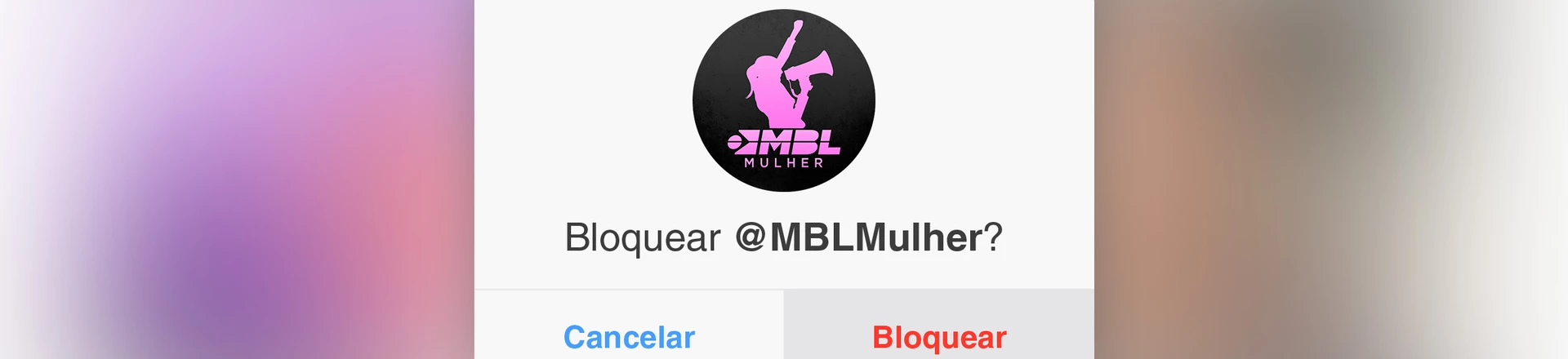 Confissões de uma mulher dentro do MBL Confissões de uma mulher dentro do MBL