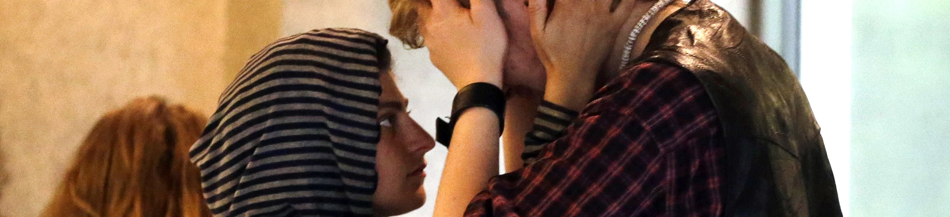A young woman comforts a crying man outside the courtroom after Jeremy Christian was arraigned in Portland, Ore, Tuesday, May 30, 2017. Christian was in Multnomah County courtroom facing two counts of felony aggravated murder and other charges for a stabbing incident last Friday, May 26, 2017, on a Portland light-rail train. (AP Photo/Don Ryan) A young woman comforts a crying man outside the courtroom after Jeremy Christian was arraigned in Portland, Ore, Tuesday, May 30, 2017. Christian was in Multnomah County courtroom facing two counts of felony aggravated murder and other charges for a stabbing incident last Friday, May 26, 2017, on a Portland light-rail train. (AP Photo/Don Ryan)