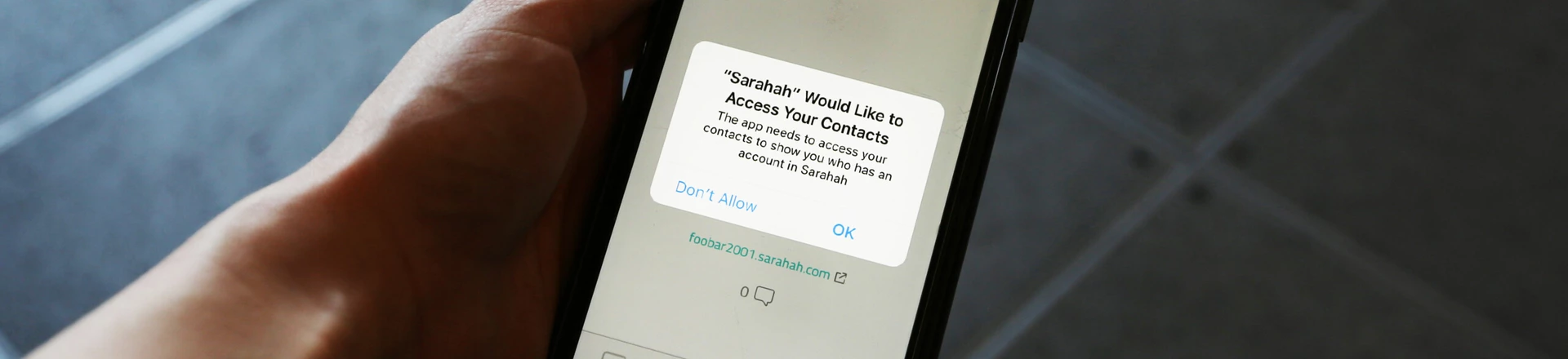 App do momento, Sarahah se apropria sorrateiramente da sua lista de contatos