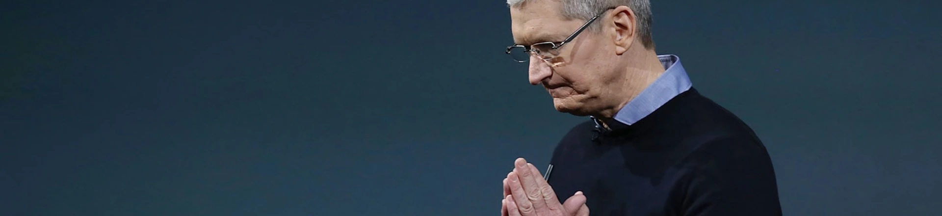CUPERTINO, CA - MARCH 21:  Apple CEO Tim Cook speaks during an Apple special event at the Apple headquarters on March 21, 2016 in Cupertino, California. The company is expected to update its iPhone and iPad lines, and introduce new bands for the Apple Watch.  (Photo by Justin Sullivan/Getty Images) CUPERTINO, CA - MARCH 21:  Apple CEO Tim Cook speaks during an Apple special event at the Apple headquarters on March 21, 2016 in Cupertino, California. The company is expected to update its iPhone and iPad lines, and introduce new bands for the Apple Watch.  (Photo by Justin Sullivan/Getty Images)