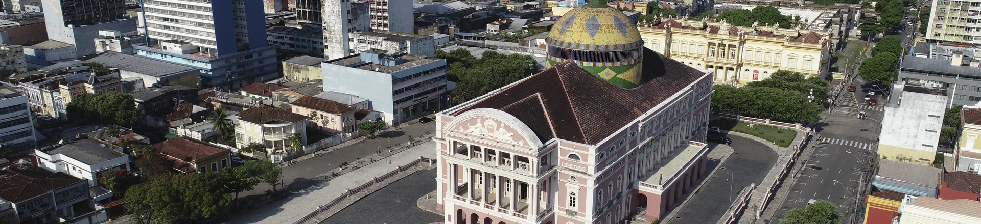 Vista do Teatro Amazonas. Foto: Rubens Chaves/Folhapress. Vista do Teatro Amazonas. Foto: Rubens Chaves/Folhapress.
