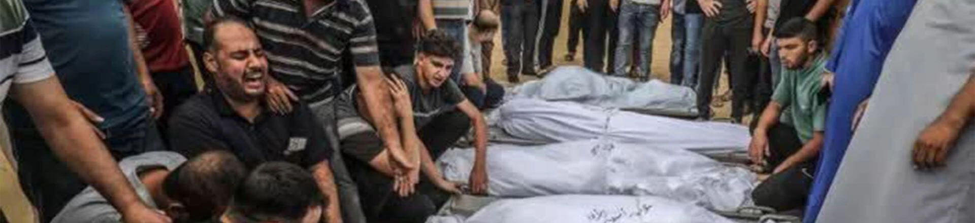 Mais de 41 mil palestinos já foram mortos desde o começo da invasão de Israel em Gaza. Mais de 41 mil palestinos já foram mortos desde o começo da invasão de Israel em Gaza.