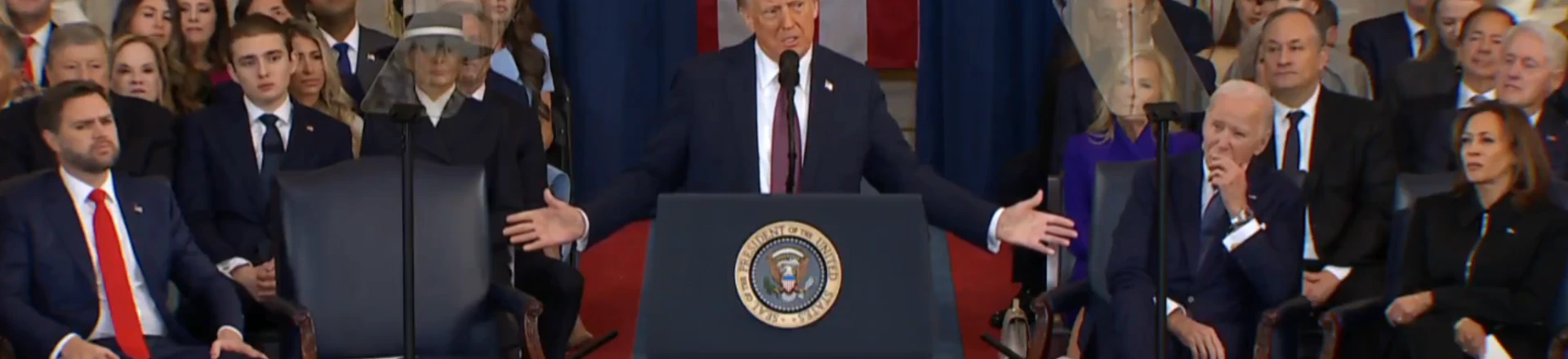 Trump toma posse, mas esquerda não vai às ruas. Trump toma posse, mas esquerda não vai às ruas.