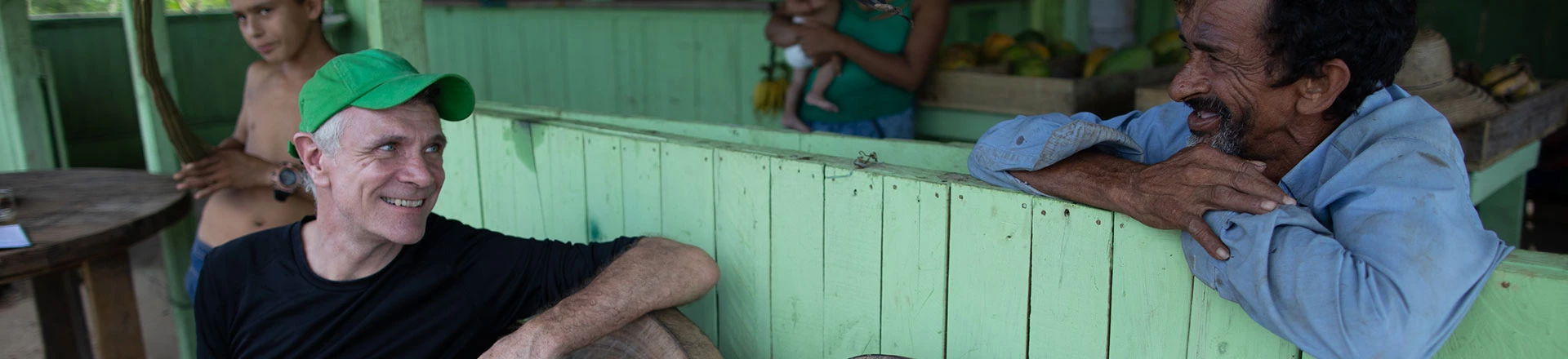 Dom Phillips no acampamento Dalcídio Jurandir em Eldorado dos Carajás, 2019. Dom Phillips no acampamento Dalcídio Jurandir em Eldorado dos Carajás, 2019.