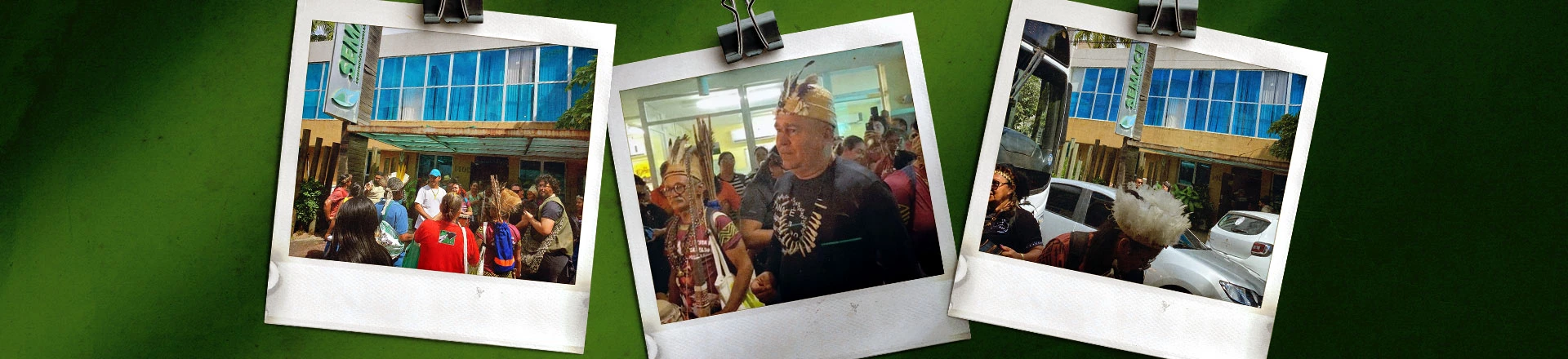 Indígenas Anacé protestam contra data center do TikTok no Ceará e pedem suspensão do licenciamento ambiental Indígenas Anacé protestam contra data center do TikTok no Ceará e pedem suspensão do licenciamento ambiental