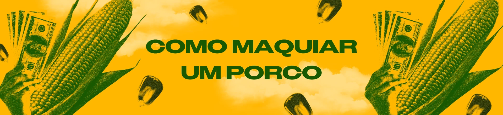 Como maquiar um porco Como maquiar um porco
