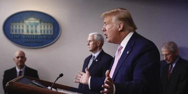 O presidente Donald Trump distribuiu conselhos médicos em uma conferência na Casa Branca no último sábado, apesar dos receios do Dr. Anthony Fauci, o principal especialista em doenças infecciosas dos EUA. O presidente Donald Trump distribuiu conselhos médicos em uma conferência na Casa Branca no último sábado, apesar dos receios do Dr. Anthony Fauci, o principal especialista em doenças infecciosas dos EUA.