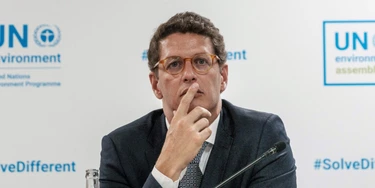 Salles durante a 4ª Assembleia das Nações Unidas para o Meio Ambiente, realizada em março no Quênia Salles durante a 4ª Assembleia das Nações Unidas para o Meio Ambiente, realizada em março no Quênia