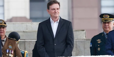 RIO DE JANEIRO,RJ,07.09.2017:DESFILE-7-SETEMBRO - O prefeito Marcelo Crivella durante desfile cívico militar em homenagem ao Dia da Independência Brasileira, 7 de Setembro, no centro do Rio de Janeiro (RJ), na manhã desta quinta-feira (7). (Foto: Andre Melo/Futura Press/Folhapress) RIO DE JANEIRO,RJ,07.09.2017:DESFILE-7-SETEMBRO - O prefeito Marcelo Crivella durante desfile cívico militar em homenagem ao Dia da Independência Brasileira, 7 de Setembro, no centro do Rio de Janeiro (RJ), na manhã desta quinta-feira (7). (Foto: Andre Melo/Futura Press/Folhapress)