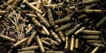 ROCKHAMPTON, AUSTRALIA - JULY 31:  Seen are spent ammunition bullet casings laying on the ground during a live fire excercise on July 31, 2013 near Rockhampton, Australia. Over 30,000 US and Australian troops are participating in Talisman Sabre, a biennial excercise that enhances multicultural collabration between U.S and Australian forces for future combined operations, humanitarian assistance and natural disaster response.  (Photo by Ian Hitchcock/Getty Images) ROCKHAMPTON, AUSTRALIA - JULY 31:  Seen are spent ammunition bullet casings laying on the ground during a live fire excercise on July 31, 2013 near Rockhampton, Australia. Over 30,000 US and Australian troops are participating in Talisman Sabre, a biennial excercise that enhances multicultural collabration between U.S and Australian forces for future combined operations, humanitarian assistance and natural disaster response.  (Photo by Ian Hitchcock/Getty Images)