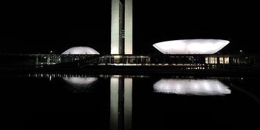 View of the Congress in Brasilia on September 5, 2013, two-day before Independence Day military parade which will be attended by Brazilian President Dilma Rousseff . Authorities tightened security with 4000 police officers, after social organizations and union workers call for a large demonstration against corruption. AFP PHOTO/VANDERLEI ALMEIDA (Photo credit should read VANDERLEI ALMEIDA/AFP/Getty Images) View of the Congress in Brasilia on September 5, 2013, two-day before Independence Day military parade which will be attended by Brazilian President Dilma Rousseff . Authorities tightened security with 4000 police officers, after social organizations and union workers call for a large demonstration against corruption. AFP PHOTO/VANDERLEI ALMEIDA (Photo credit should read VANDERLEI ALMEIDA/AFP/Getty Images)