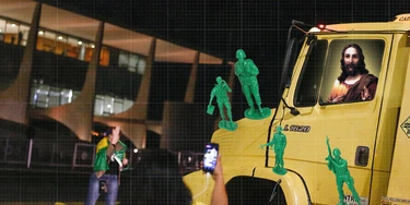 “Jesus é a favor do militarismo”: três dias em um grupo intervencionista no WhatsApp “Jesus é a favor do militarismo”: três dias em um grupo intervencionista no WhatsApp