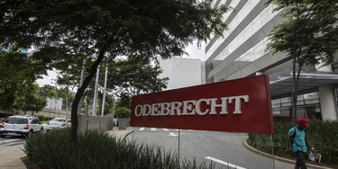 View of the headquarters of Brazilian construction giant Odebrecht SA in Sao Paulo, Brazil on March 2, 2017.For years, Brazil-based Odebrecht, one of the region's biggest construction companies, landed huge public works contracts across Latin America by paying hundreds of millions of dollars in bribes. / AFP PHOTO / NELSON ALMEIDA (Photo credit should read NELSON ALMEIDA/AFP/Getty Images)