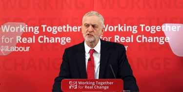 Corbyn visit to Peterborough. Labour Party leader Jeremy Corbyn speaks during a visit to Paston Farm Centre in Peterborough, where he outlined the party's plan for Brexit and vision for Britain. Picture date: Tuesday January 10, 2017. See PA story POLITICS Corbyn. Photo credit should read: Chris Radburn/PA Wire URN:29688376