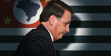 BRASILIA, BRAZIL - NOVEMBER 11: Brazilian President Jair Bolsonaro looks on during the Presentation of Food Donation Program at Planalto Palace on November 11, 2021 in Brasilia, Brazil. The program Comida no Prato aims to connect companies who want to donate food with institutions that are able to receive them for distribution to those in need. The levels of poverty and hunger grew in Brazil in 2020 and 2021, fueled by the effects of the pandemic. (Photo by Andressa Anholete/Getty Images) BRASILIA, BRAZIL - NOVEMBER 11: Brazilian President Jair Bolsonaro looks on during the Presentation of Food Donation Program at Planalto Palace on November 11, 2021 in Brasilia, Brazil. The program Comida no Prato aims to connect companies who want to donate food with institutions that are able to receive them for distribution to those in need. The levels of poverty and hunger grew in Brazil in 2020 and 2021, fueled by the effects of the pandemic. (Photo by Andressa Anholete/Getty Images)