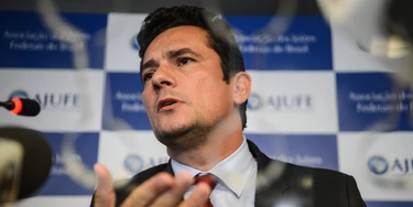 Brasília- DF- Brasil- 07/04/2015-  O juiz federal Sérgio Moro participa de apresentação de um conjunto de medidas contra a impunidade e pela efetividade da Justiça, na sede Associação dos Juízes Federais do Brasil (Fabio Rodrigues Pozzebom/Agência Brasil) Brasília- DF- Brasil- 07/04/2015-  O juiz federal Sérgio Moro participa de apresentação de um conjunto de medidas contra a impunidade e pela efetividade da Justiça, na sede Associação dos Juízes Federais do Brasil (Fabio Rodrigues Pozzebom/Agência Brasil)