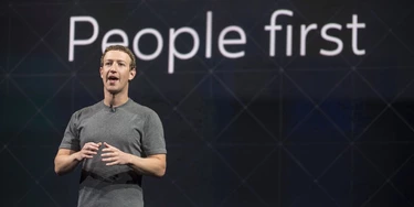 Mark Zuckerberg, presidente e fundador do Facebook, fala durante o evento Oculus connet 3 em San Jose, California, na quinta-feira, 6 de outubro de 2016. 