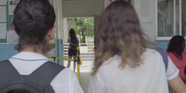 Estudantes do Colégio Pedro II, em Realengo, no Rio de Janeiro. Estudantes do Colégio Pedro II, em Realengo, no Rio de Janeiro.