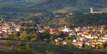 Cidade de Conceição do Mato Dentro, em Minas Gerais: moradores temem barragem da mineradora Anglo American.
