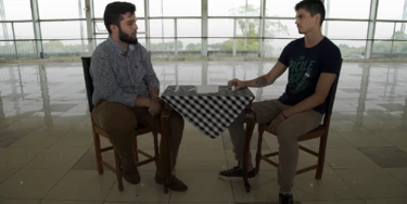 Jovens debatem o julgamento de Lula em Porto Alegre. Jovens debatem o julgamento de Lula em Porto Alegre.