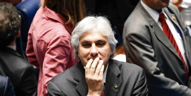 Delcídio em 2016, quando era líder do governo petista no Senado Delcídio em 2016, quando era líder do governo petista no Senado