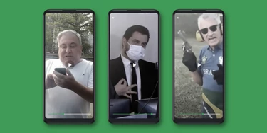 O Brasil do macho desgovernado: ele urra e usa um celular no lugar do tacape O Brasil do macho desgovernado: ele urra e usa um celular no lugar do tacape