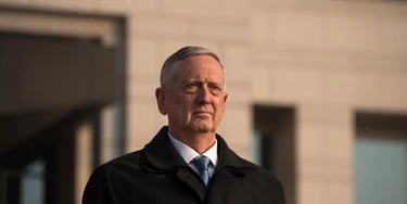 US Defense Secretary James Mattis attends an honour guard ceremony with his South Korean counterpart Han Min-Koo at the Defense Ministry in Seoul on February 3, 2017.
Mattis was in the South Korean capital before going on to Tokyo, on the first overseas tour by a senior Trump administration official as concerns rise about the direction of US policy in the region under the protectionist and fiery leader. / AFP / Ed JONES        (Photo credit should read ED JONES/AFP/Getty Images)