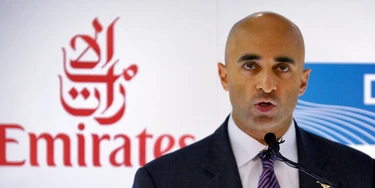 Yousef Al Otaiba, UAE Ambassador to the United States, talks during a news conference  on Thursday, Feb. 2, 2012 in Grapevine, Texas.  The arrival of Emirates first flight from Dubai International Airport (DXB) to Dallas/Fort Worth International Airport (DFW).  The service marks DFW Airport’s first commercial non-stop flight to the Middle East.   (AP Photo/The Fort Worth Star-Telegram, Max Faulkner)  MAGS OUT Yousef Al Otaiba, UAE Ambassador to the United States, talks during a news conference  on Thursday, Feb. 2, 2012 in Grapevine, Texas.  The arrival of Emirates first flight from Dubai International Airport (DXB) to Dallas/Fort Worth International Airport (DFW).  The service marks DFW Airport’s first commercial non-stop flight to the Middle East.   (AP Photo/The Fort Worth Star-Telegram, Max Faulkner)  MAGS OUT