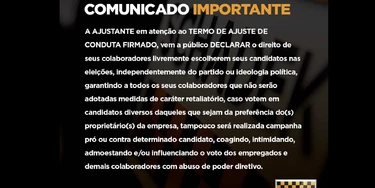 Após denúncia do Intercept, Schadek Automotive terá que pagar R$ 50 mil por panfleto pró-Bolsonaro Após denúncia do Intercept, Schadek Automotive terá que pagar R$ 50 mil por panfleto pró-Bolsonaro