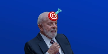 Imprensa brasileira enxergou na fala de Lula uma oportunidade de fomentar uma crise internacional para enfraquecer o presidente internamente. Ilustração: Intercept Brasil