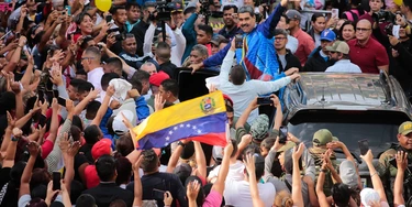 Caracas, 25 de abril de 2024. Nicolas Maduro, presidente da Venezuela, em campanha eleitoral. Caracas, 25 de abril de 2024. Nicolas Maduro, presidente da Venezuela, em campanha eleitoral.