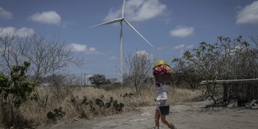 Moradores da comunidade Pau Ferro, zona rural de Caetés, Pernambuco, se queixam de piora na saúde e perdas financeiras desde a instalação de parque eólico, há cerca de 10 anos (Foto: Bruno Santos/ Folhapress) Moradores da comunidade Pau Ferro, zona rural de Caetés, Pernambuco, se queixam de piora na saúde e perdas financeiras desde a instalação de parque eólico, há cerca de 10 anos (Foto: Bruno Santos/ Folhapress)