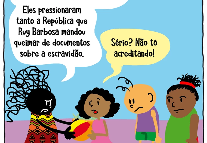 Ruy Barbosa queimou registros para negar a escravidão