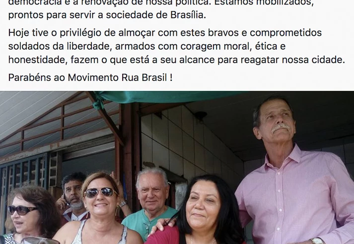 Assessora de Damares frequenta protestos pró-Bolsonaro em horário de trabalho