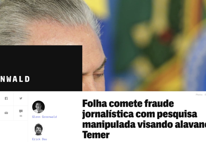 The Intercept Brasil completa um ano e planeja crescer mais The Intercept Brasil completa um ano e planeja crescer mais